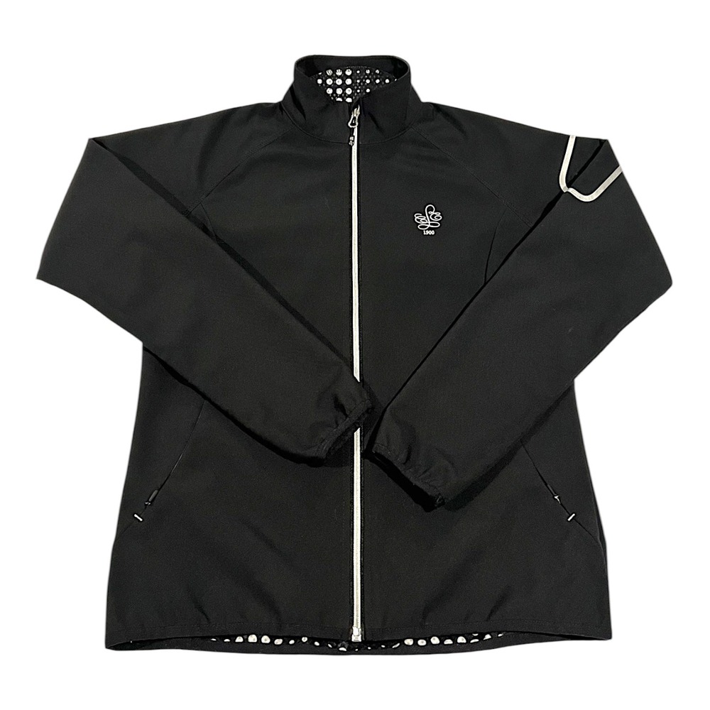 Sunice Womens Black Full Zip Lightweight Golf Jacket Size SP‎